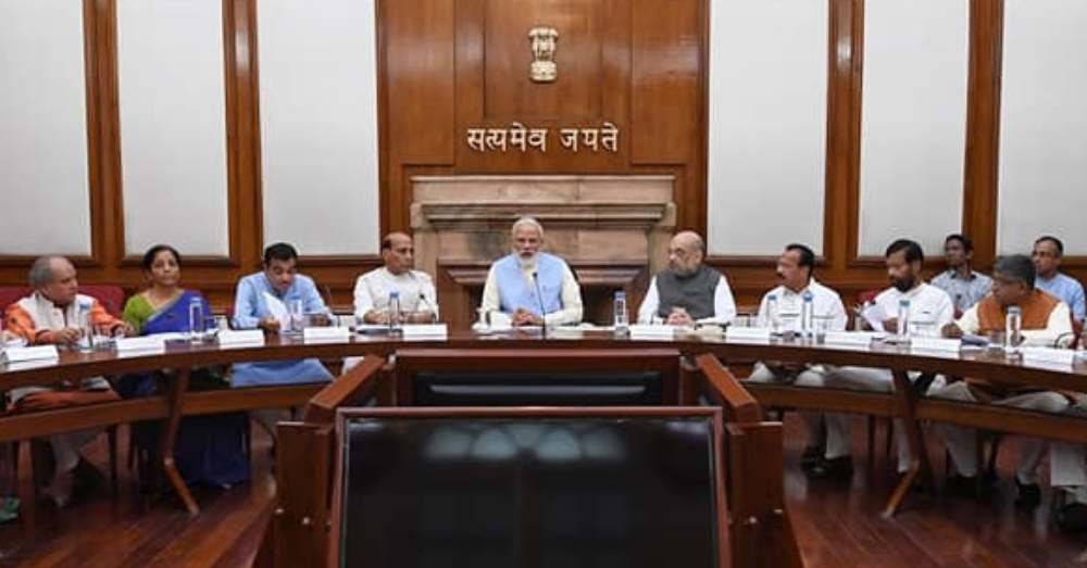Image result for modi cabinet