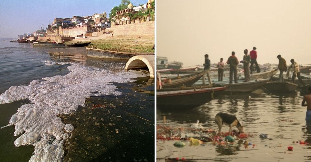 Holy Ganga’s Unbothered Saviours Don’t Seem To Mind The Filth Afterall