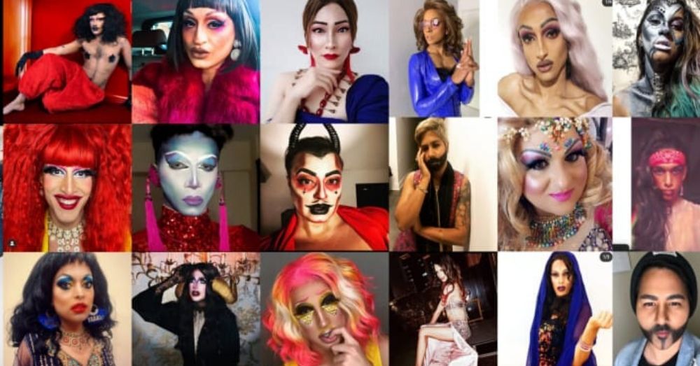 #BrownDragExists South Asian Drag Artists Video, Lockdown