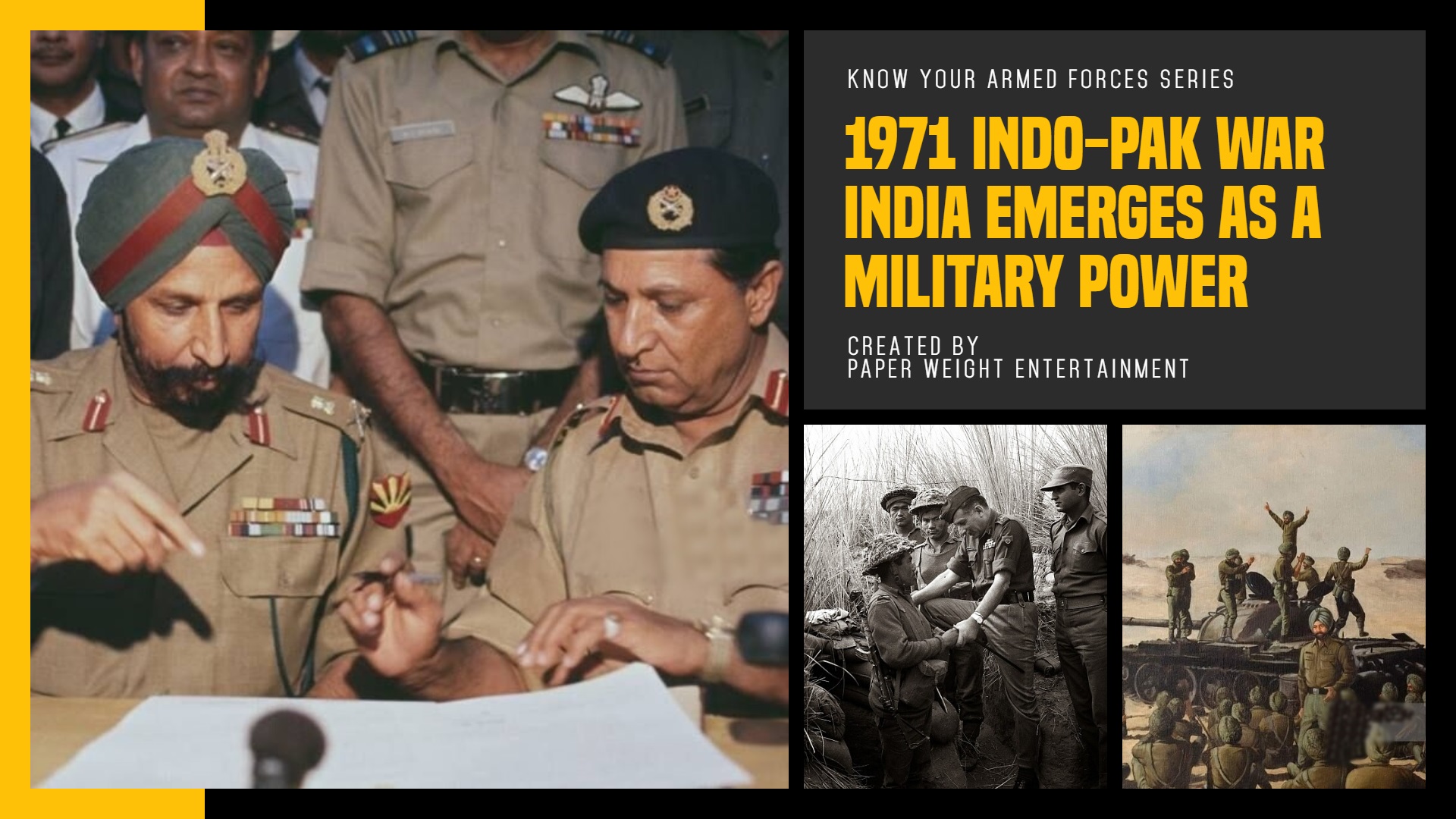1971 Indo Pak War - Indian Army Emerges as a Military Power | #E04 Know Your Armed Forces Series