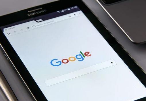 google search on a phone or tablet