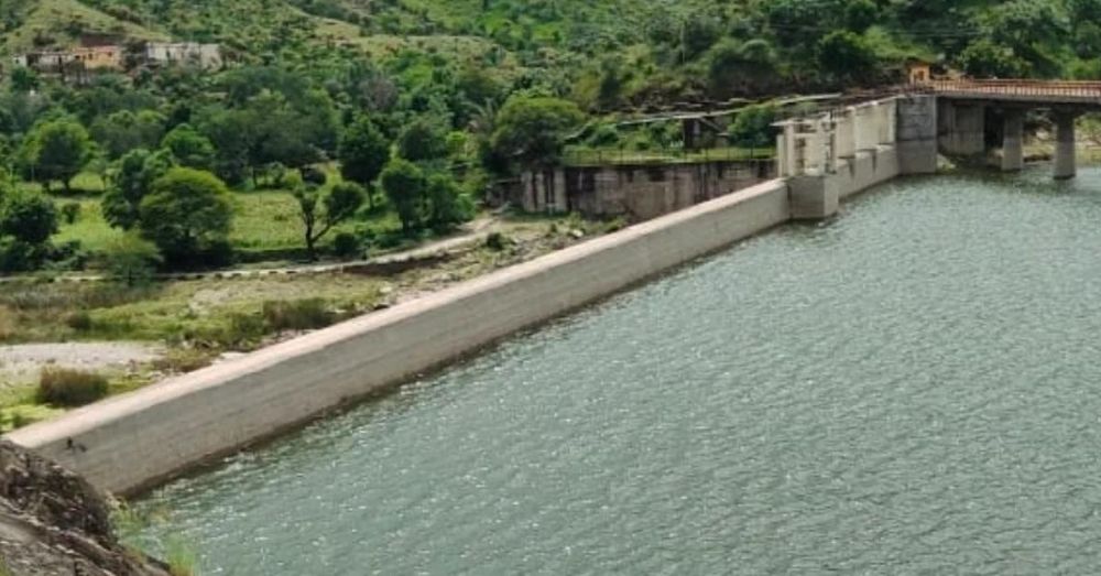 Water is being conserved for agriculture in Jharkhand village